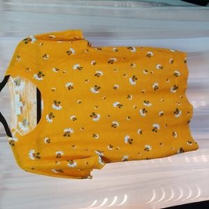 (DONATED) Loft floral print top
